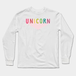 Unicorn Long Sleeve T-Shirt